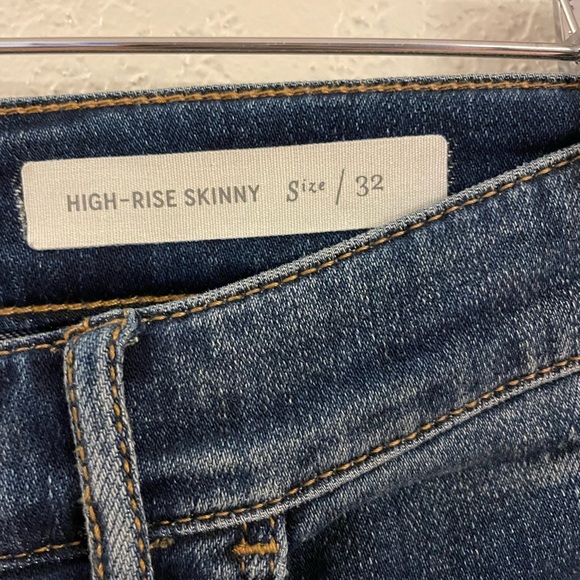 Pilcro and the Letterpress Anthropologie. Size 12, high rise. Two tone denim, - Picture 3 of 5